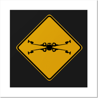 X-Wing Crossing Posters and Art